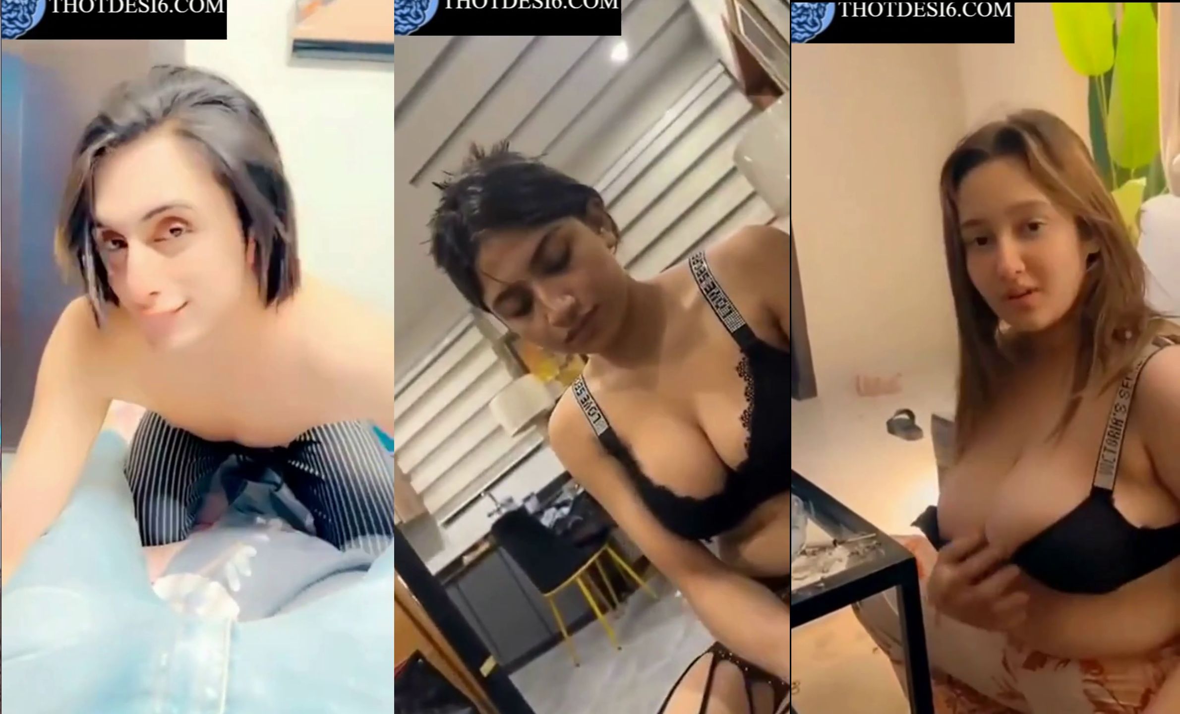 Pakistani Tiktoker hunain bajwa, laiba khan, Bebo Jan new viral Leaked videos, Nude Clips