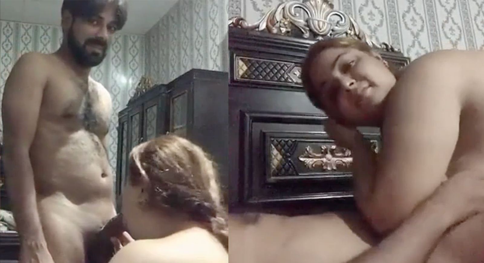 Paki Bhabhi Sex Scandal Leaked with Her Lover Sucking Dick