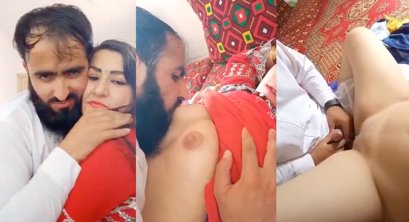 Paki Muslim Molana with His Lover Sucking Boobs, Kissing and Fucking Hard